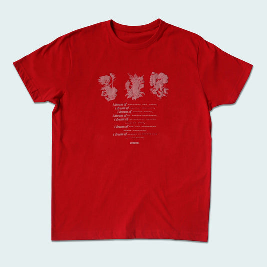 PUZZLE T-SHIRT - RED