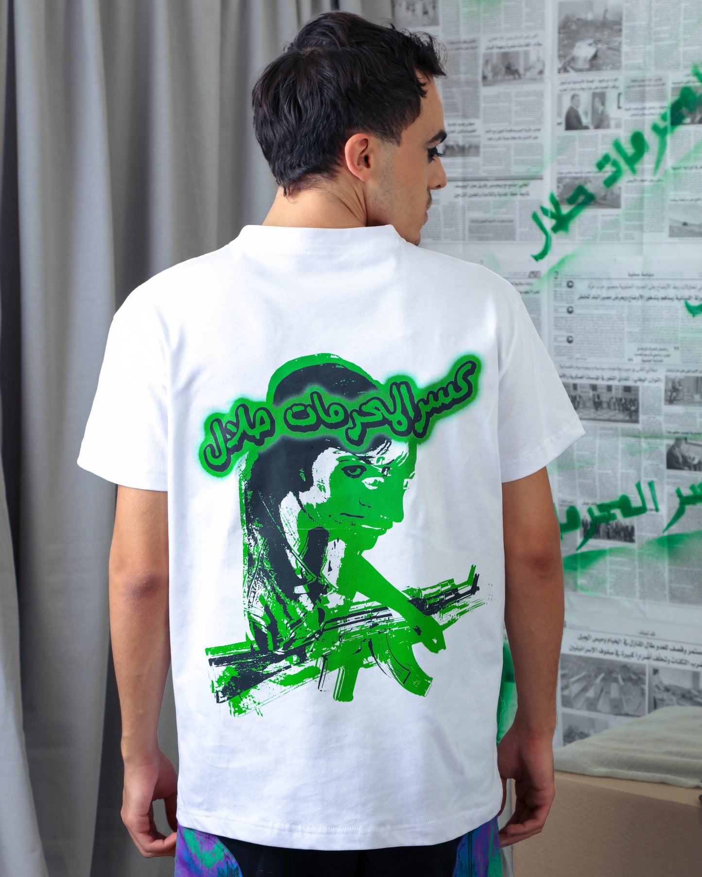 ACP02 SHAGHAB PRINTED TEE - Beyt Ahlam