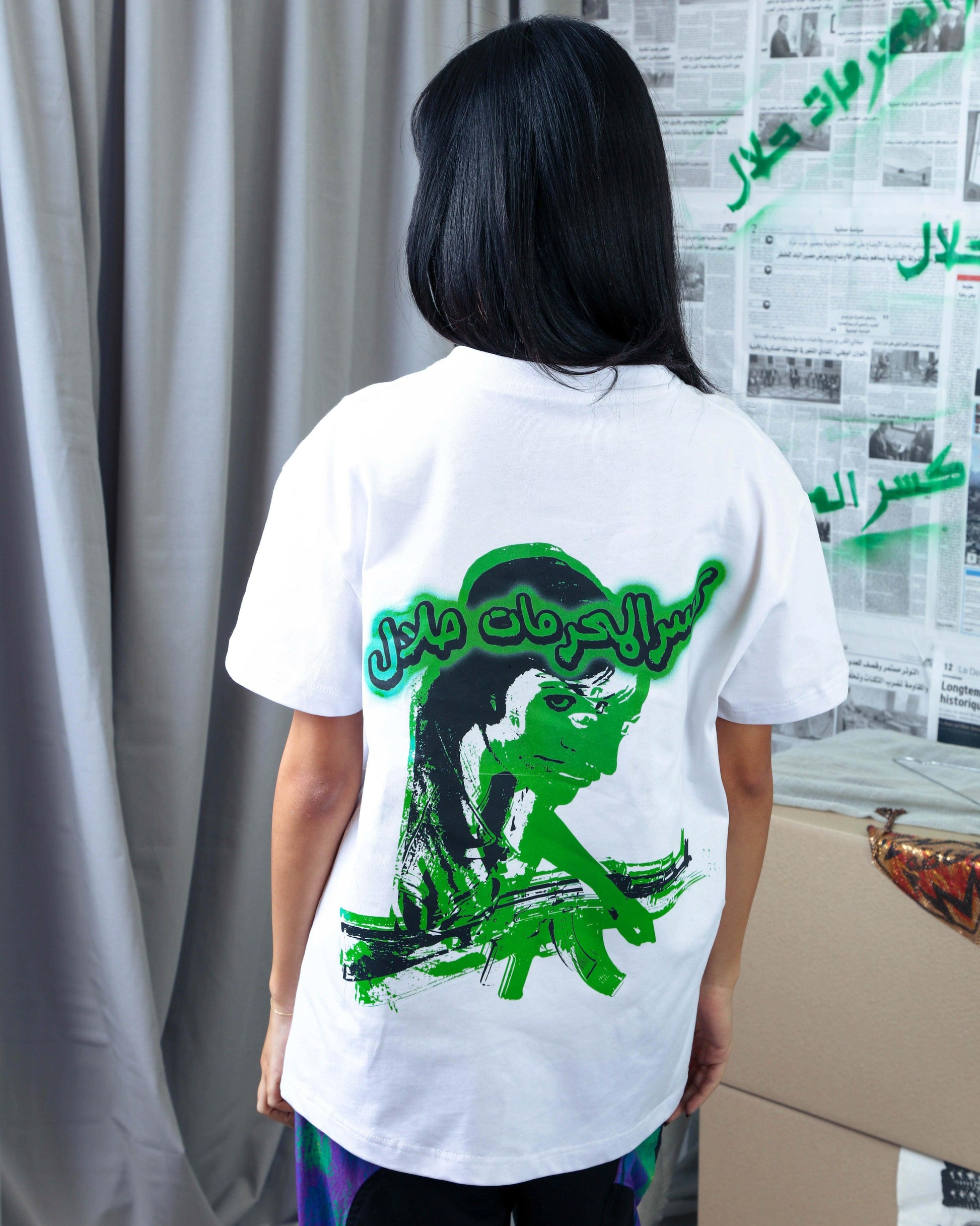 ACP02 SHAGHAB PRINTED TEE - Beyt Ahlam