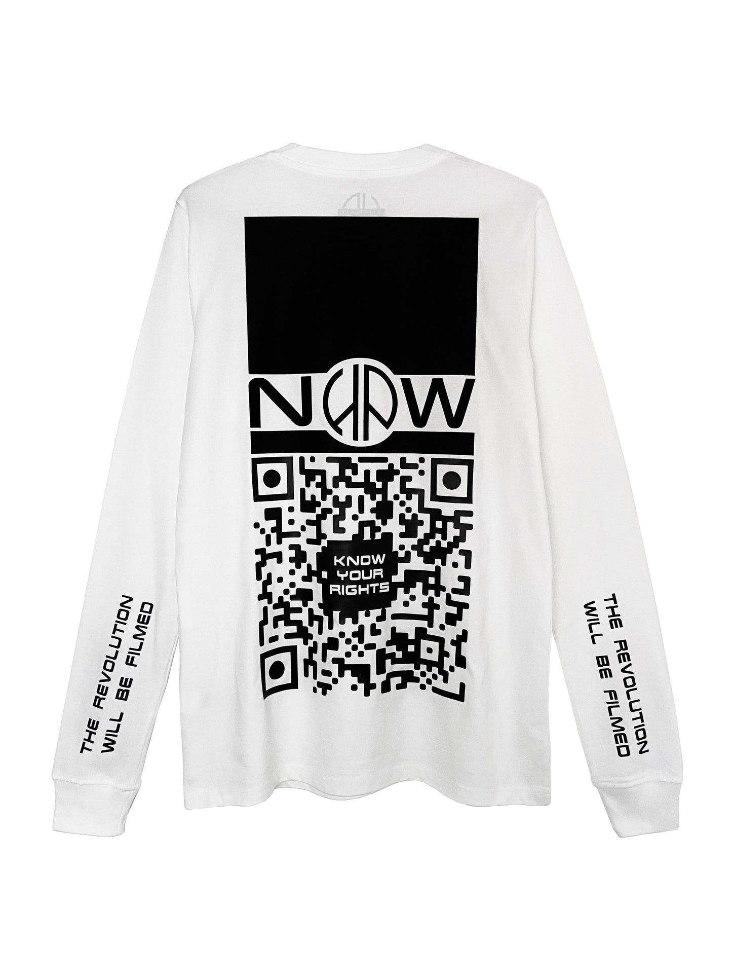 White Protest Long Sleeve