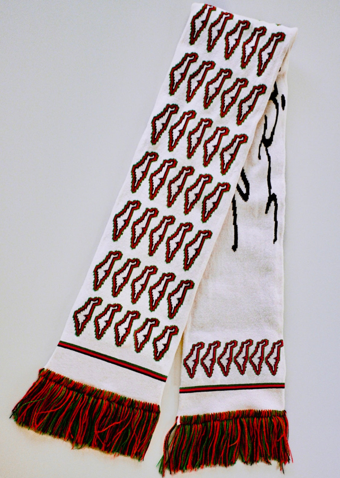 Palestine monogram scarf