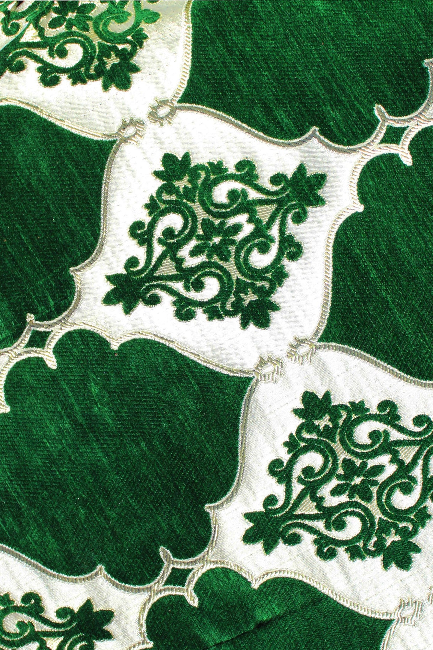 Kenza Jacket (Green & White)