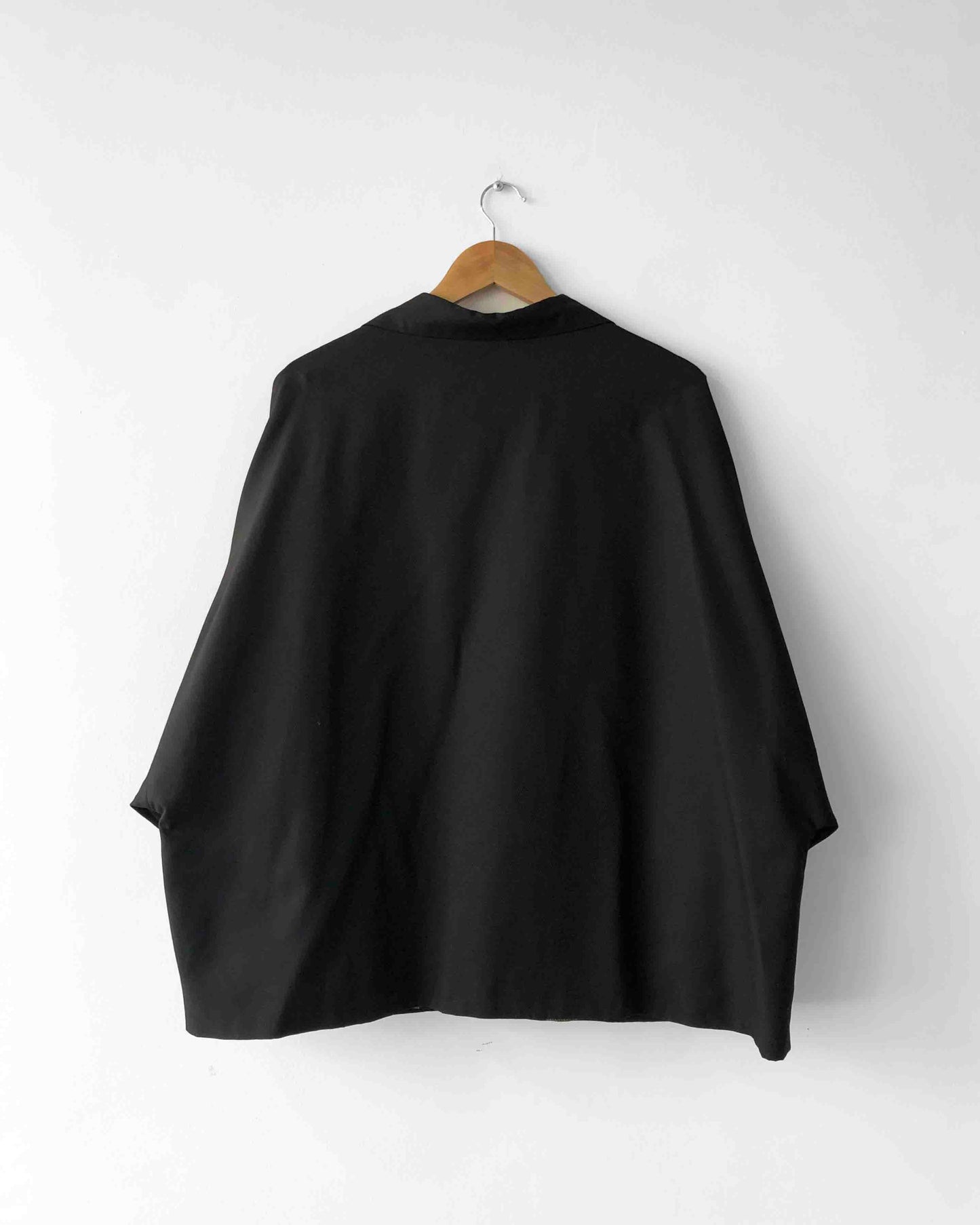 WIDE CUT JACKET BLACK